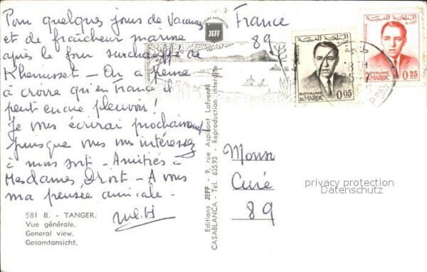 Tanger Tangier Tangiers Vue generale – Bild 2