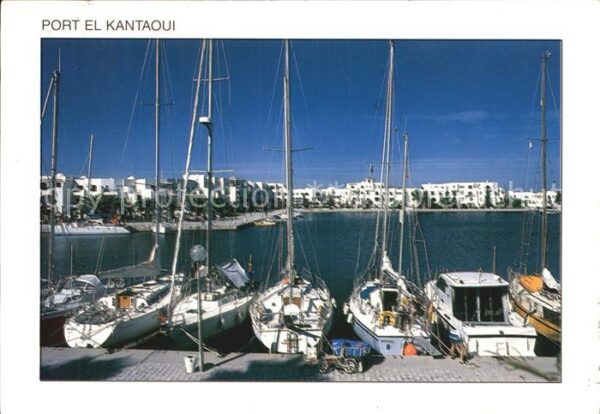 SOUSSE  Tunesie Port El Kantaoui Segelschiffe