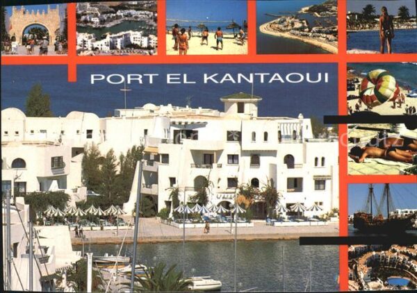 SOUSSE  Tunesie Port El Kantaoui Tor Strand Fliegeraufn