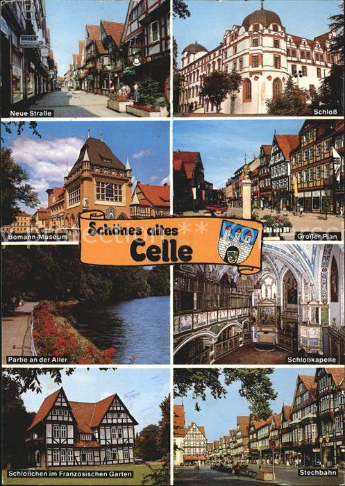 Celle Niedersachsen Neue Strasse Schloss Bomann Museum Gros
