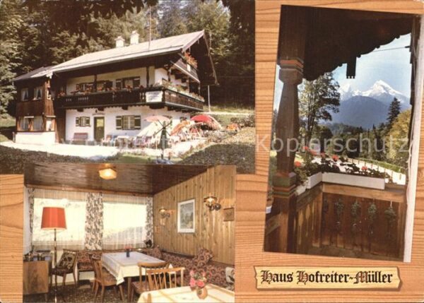 Berchtesgaden Haus Hofreiter Müller Gaststube Terrass