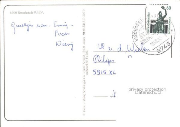 Fulda Hauptwache Dom Stadtpfarrkirche Marktst – Bild 2