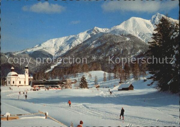 Seefeld Tirol Olympia Loipen Langlauf Kirche