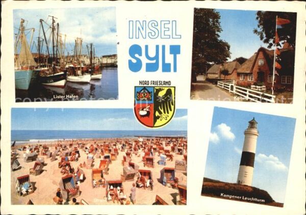 Sylt Lister Hafen Keitum Strand Kampener Leu