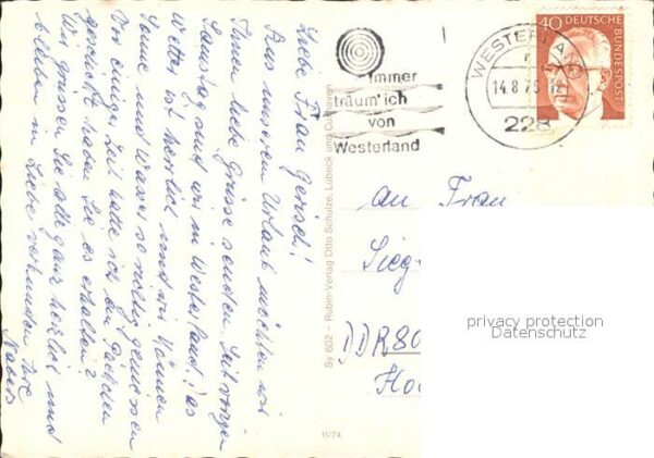 Sylt Lister Hafen Keitum Strand Kampener Leu – Bild 2