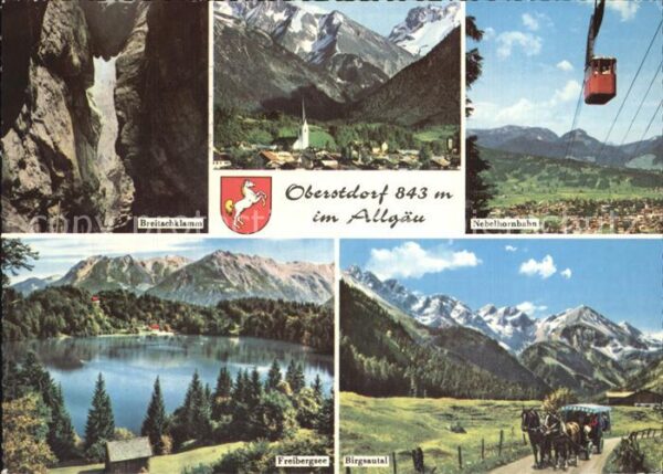 Oberstdorf Breitachklamm Total Nebelhornbahn Freib