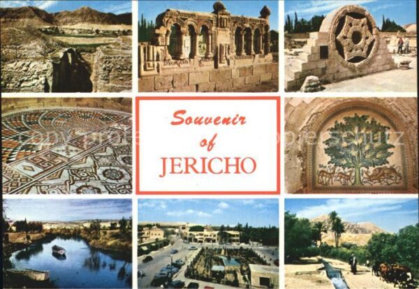 Jericho Israel City of Palms in the Jordan Valley Deta