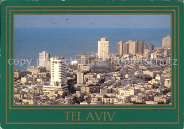 Tel Aviv Fliegeraufnahme