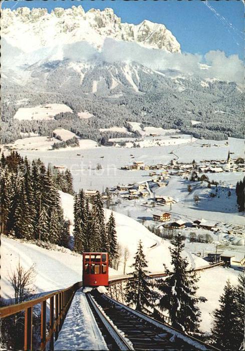 Ellmau Tirol Hartkaiser Standseilbahn Wilder Kaiser