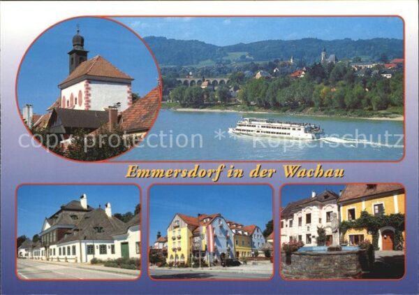 Emmersdorf Wachau Magdalenenkapelle Donaupartie Schloss L