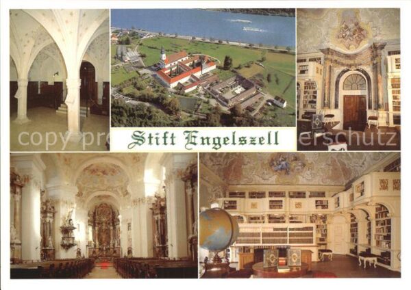 Engelhartszell Donau Oberoesterreich Stift Engelszell Kapitelsaal Bibliothek