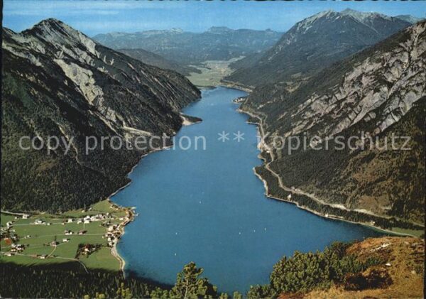 Pertisau Achensee Fliegeraufnahme