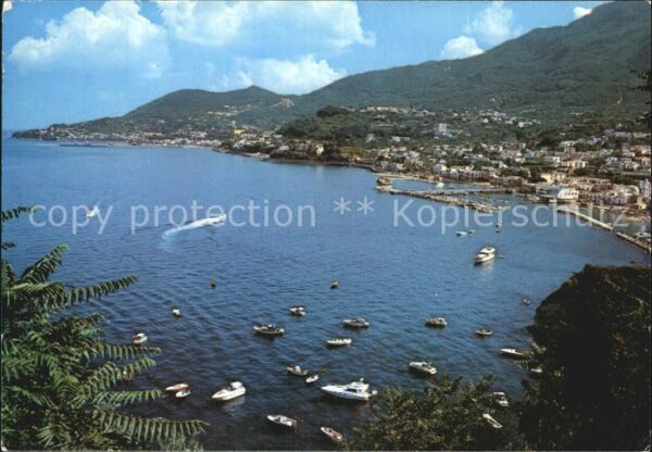 Isola d Ischia Lacco Ameno Panorama da Montevico