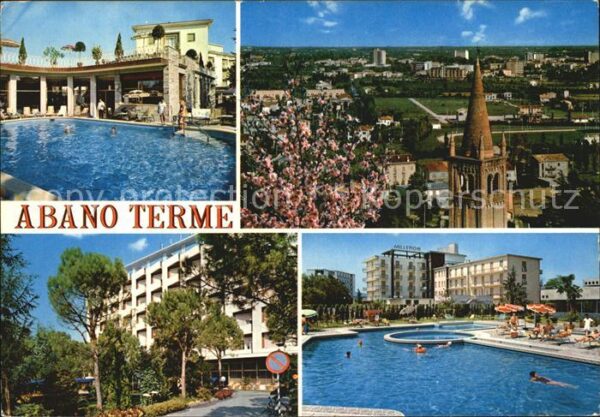 Abano Terme Schwimmbäder Panorama Hotel