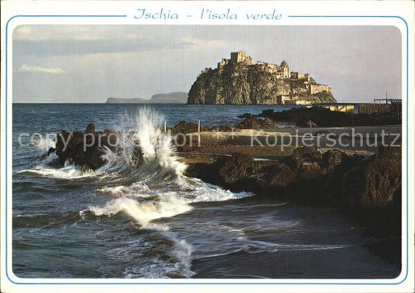 Ischia Castello da Punta Molino