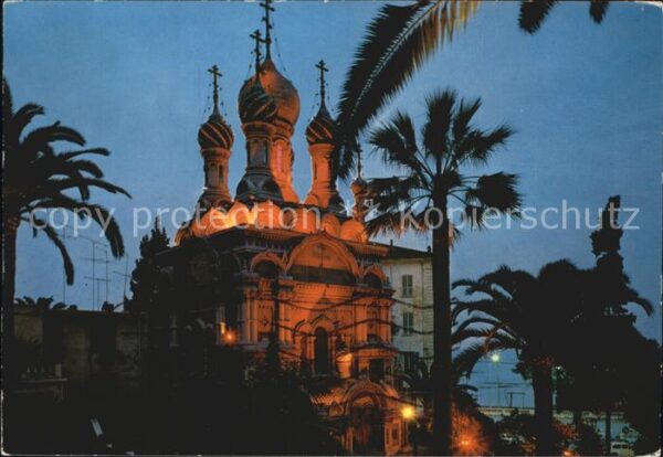 Sanremo Notturno Chiesa Russa