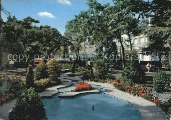 Abano Terme Giardini delle Terme Gochi d_acqua