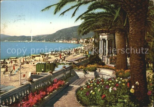 ALASSIO Savona Liguria IT Spiaggia