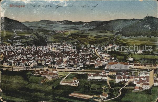 Ebingen Fliegeraufnahme