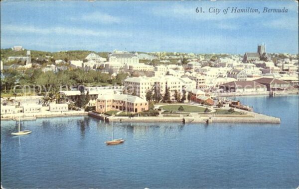 Hamilton Bermuda Fliegeraufnahme