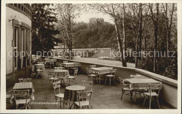 Badenweiler Schwarzwald-Hotel Terrasse