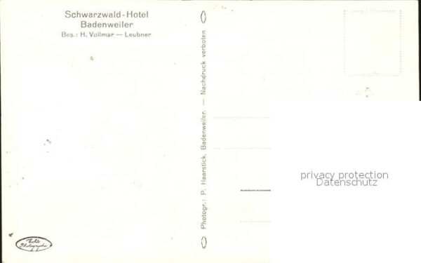 Badenweiler Schwarzwald-Hotel Terrasse – Bild 2
