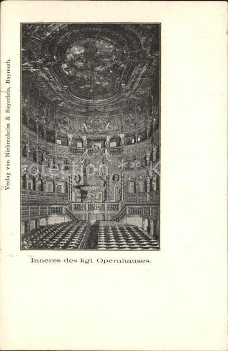 Bayreuth Königliches Opernhaus innen