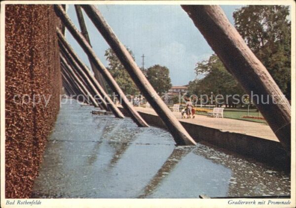 Bad Rothenfelde Gradierwerk mit Promenade