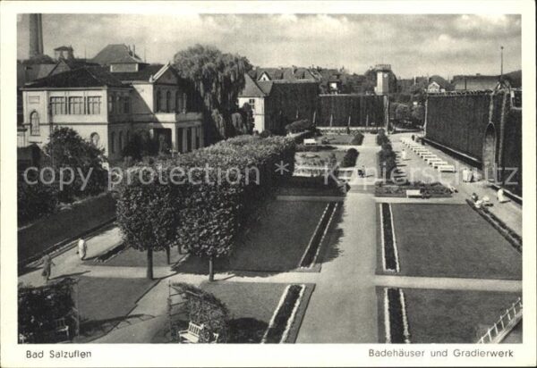 Bad Salzuflen Badehäuser und Gradierwerk