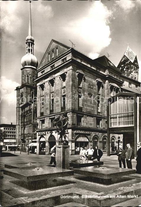 Dortmund Bläserbrunnen am Alten Markt