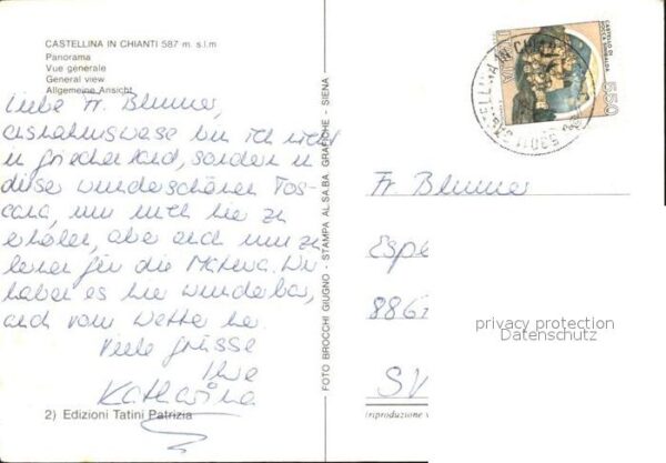 Chianti Fliegeraufnahme Castellina – Bild 2