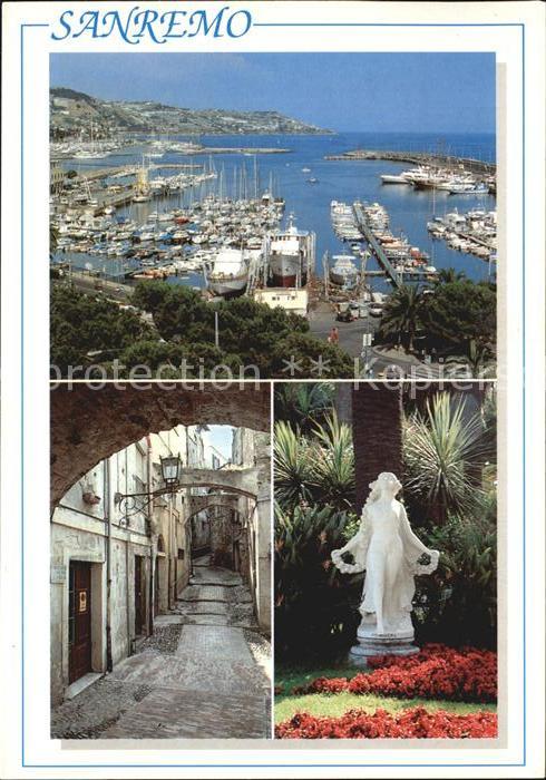 Sanremo Hafen Gasse