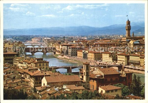 Firenze Florenz Brückenpartie
