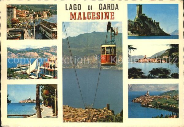 Malcesine Lago di Garda Seilbahn