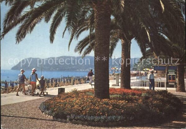 ALASSIO Savona Liguria IT Seepromenade