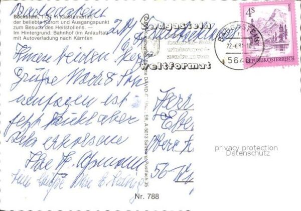 Bad Gastein Fliegeraufnahme Böckstein – Bild 2