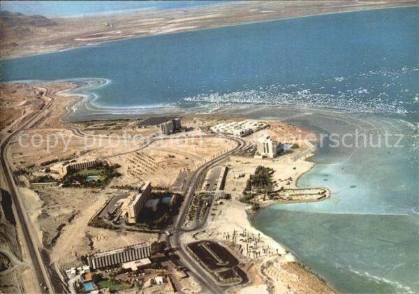 Israel Fliegeraufnahme Dead Sea Resort
