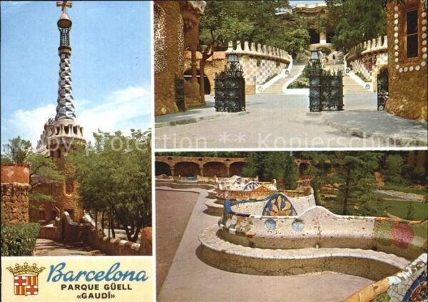 Barcelona Cataluna Parque Güell Gaudi
