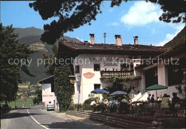 Passeier bei Meran Sandwirt Geburtshaus Andreas