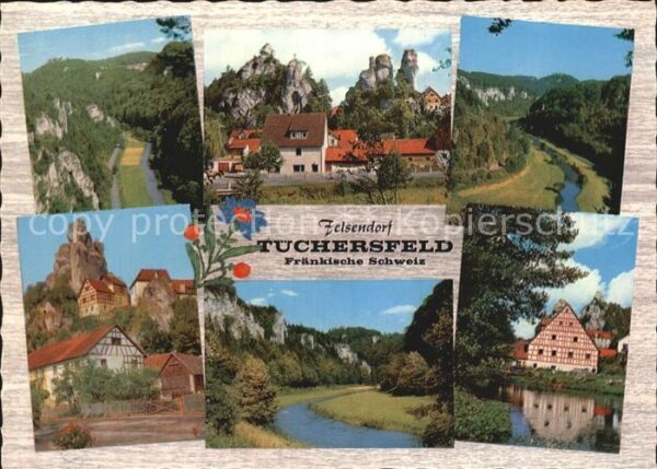 Tuechersfeld Felsendorf in der fränkischen Schweiz