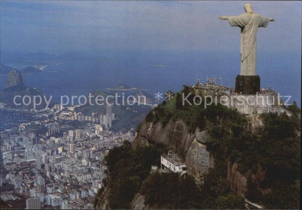 Rio de Janeiro Fliegeraufnahme Cocovado