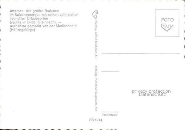 Attersee Fliegeraufnahme – Bild 2