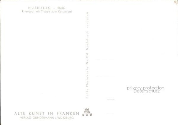 Nuernberg Burg Rittersaal – Bild 2