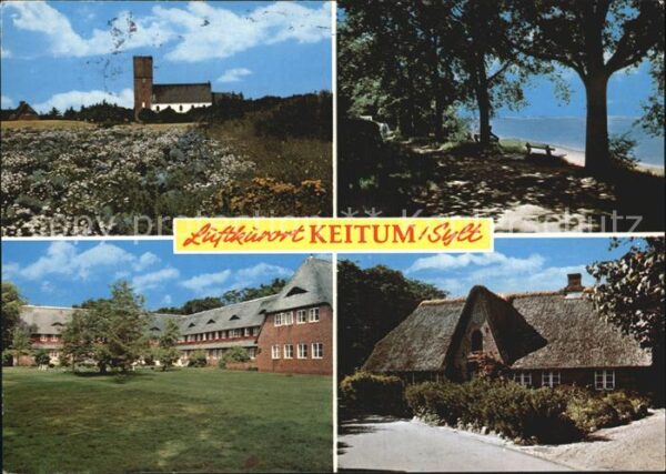 Keitum Sylt Kirche Reetdachhaus