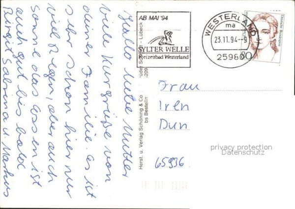 Keitum Sylt Kirche Reetdachhaus – Bild 2