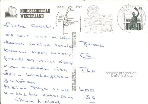 Westerland Sylt Strand Fliegeraufnahme Konzertplatz – Bild 2