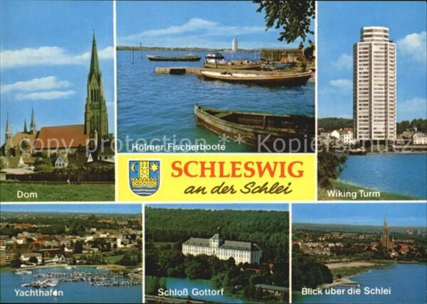 Schleswig Schlei Wiking-Turm Schlei Schoss Gottorf Yacht