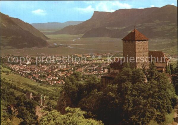 Dorf Tirol Schloss Tirol Panorama