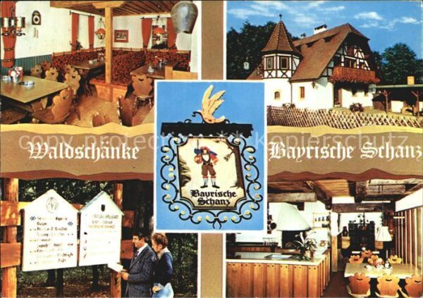 Ruppertshuetten Waldschänke Bayrische Schanz Gaststube