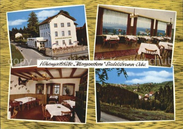 Siedelsbrunn Höhengaststätte Morgenstern Gasträume P